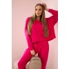 Kesi Dámsky set Emma - mikina + tepláky Farba: Ružová - tmavo, Veľkosť: UNI