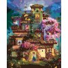 ZUTY Maľovanie podľa čísel - DOM MADRIGALOVÝCH (ENCANTO) Rámovanie: vypnuté plátno na rám, Rozmer: 40x50 cm