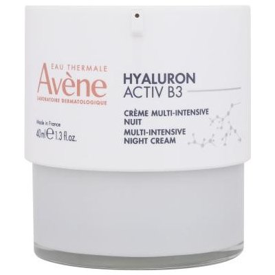 Avene Hyaluron Activ B3 Multi-Intensive Night Cream regeneračný a omladzujúci nočný pleťový krém 40 ml pre ženy