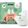 Moomin Baby 4 Maxi 7-14 kg (63 ks), eko plienky