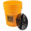 Detailovací vedro s filtračnou vložkou a nápisom WASH (UMÝVANIE) Work Stuff - 20 litrov