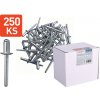 Extol Premium 8813873 Nity trhacie hliníkové, 6,4x9,6mm, 250ks