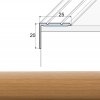 EFFECTOR Schodová lišta A36 Buk 270 cm samolepiaca