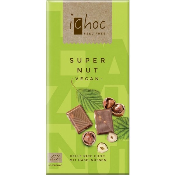 iChoc Bio čokoláda s oříšky Vegan 80g od 2,42 € - Heureka.sk