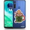 Picasee silikónový prehľadný obal pre Motorola Moto G8 - Hot Cocoa Club