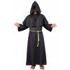 Kostým Mních čierny rehoľník Halloween