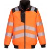 Reflexná pilot bunda 3v1 Portwest PW302 S Oranžová / čierna