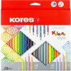 Kores Kores, 93320, Kolores, sada ergonomických pastelek, 26 ks
