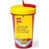 Room Copenhagen LEGO hrnek s brčkem Iconic Girl Bright Red