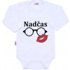 Body s potlačou New Baby Nadčas Biela 80 (9-12m)