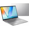 ASUS Vivobook S14 M3407GA-SF013W Ryzen AI 7 445 14.0 WUXGA 60Hz 300nits 16GB DDR5 SSD512 Radeon Graphics Cam FHD 70WHrs Win11 Aluminum Cool Silver