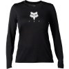 Fox Womens Ranger Tru Dri LS Jersey black M