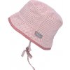 STERNTALER Klobúk obojstranný UV 50+ rosa dievča-43 cm-5-6 m