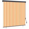 Venkovní roleta 170 x 250 cm bílooranžová Oranžový 145981