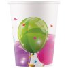 Procos EKO papierové tégliky - Balóniky 200 ml/8 ks