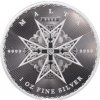 Pressburg Mint strieborná minca Maltese cross 2023 1 Oz