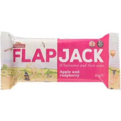 Wholebake Flapjack ovsený malina jablková šťava bezlepkový 80 g 80 g