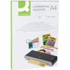 Laminovacie fólie Q-Connect 216x303 A4 100mic