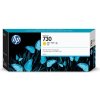 HP P2V70A (730), originálny atrament, žltý, 300 ml