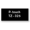Samolepiaca páska Brother TZe-325 9 mm čierna/biela