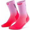 CEP Core Run Edition Gradient vysoké ponožky pánské Barva: pink/lilac fade, Velikost: IV