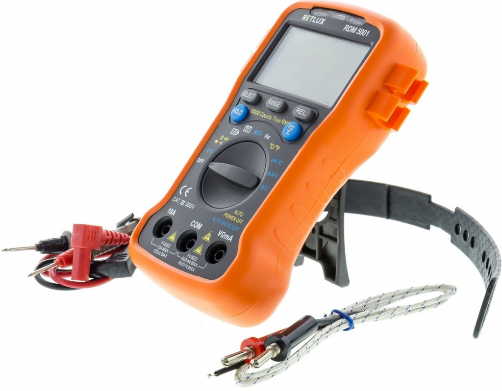 Retlux RDM 5001 Digitálny multimeter s funkciou NC