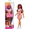 Barbie Modelka šaty so sladkými srdiečkami .