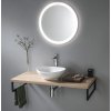 AQUALINE - VEGA doska pod umývadlo 82,5x45cm, dub platin VG785