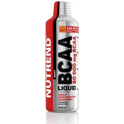 Nutrend BCAA Liquid 1000 ml pomaranč