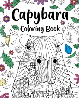 Capybara Adult Coloring Book Paperland