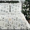 EUROFIRANY VIANOČNÉ RENFORCÉ OBLIEČKY DWARF 200X220 CM, 2 KS 70X80 CM VZOROVANÉ