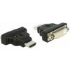 Delock 65020 HDMI / DVI adaptér [1x HDMI zástrčka - 1x DVI zásuvka 24+1-pólová] viacfarebná 0 mm; 65020