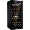 Klarstein Barossa 102D, vinotéka, 2 zóny, 102 fliaš, dotykový LED displej, čierna (HEA8-Barossa-102-bl)