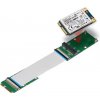Predlžovací kábel Mini PCI Express/mSATA samec > slot