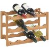 WENKO 18615100, 12 fľaša/fľaše, Drevo, Vlašský orech, Podlahový zásobník na víno