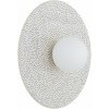 Argon Boll nástenná lampa 1x6 W biela-opálová-námornícka modrá 8936