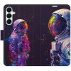 iSaprio Flip puzdro Neon Astronaut 02 pre Samsung Galaxy A16 5G n24na02-FLP2-A16-5G