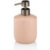 KELA KELA Dávkovač mydla Adele keramika ružová 400 ml KL-23736 (KL-23736)
