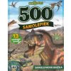 500 Samolepiek Dinosaury