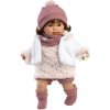Llorens 42162 CARLA - realistická bábika so zvukmi a mäkkým látkovým telom - 42 cm