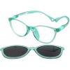 Dioptrické okuliare Crullé Kids Hiking C8 Clip-on Veľkosť: 45