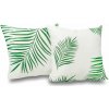 Kvalitex Sada 2 obliečok na vankúš bavlna renforcé TROPICAL biele Rozmer: 40x40cm