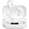Kruger&Matz KMPM6 Bezdrôtové slúchadlá M6, Bluetooth 5.1 + EDR, 2200 mAh, biele