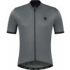 Dres na bicykel Rogelli ESSENTIAL s krátkym rukávom, šedý 3XL