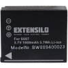 Extensilo Batéria CGA-S007 pre Panasonic Lumix DMC-TZ5 / DMC-TZ4 / DMC-TZ3, 1000mAh