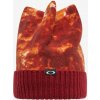 Zimná čiapka Oakley Ellipse Crown Beanie - oxidation print red