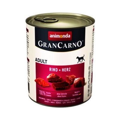Animonda GranCarno Original Adult hovädzie mäso a srdce 0,8 kg