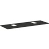 Hansgrohe Xelu Q doska pod umývadlo 156 x 55 cm diamantová matná sivá 54126910