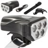 USB batéria. 5 LED vodotesná cyklistická lampa IPX-4