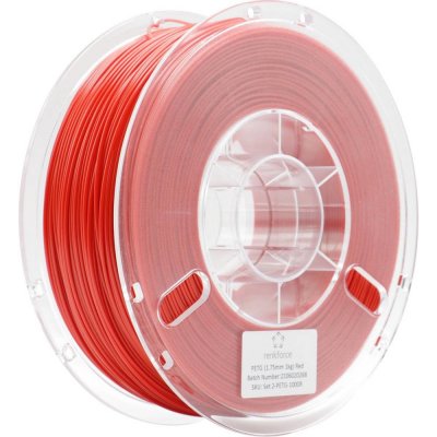 Renkforce RF-4738596 PETG 1.75 mm 1kg červená 1 ks